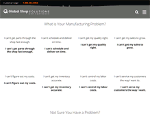 Tablet Screenshot of globalshopsolutions.com