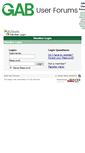 Mobile Screenshot of gabforums.globalshopsolutions.com
